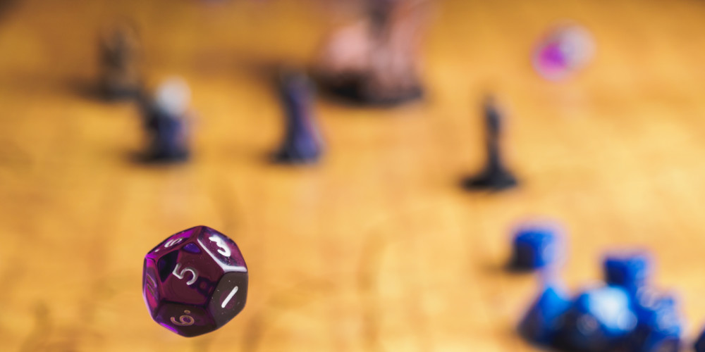 Dice field. Field dice.